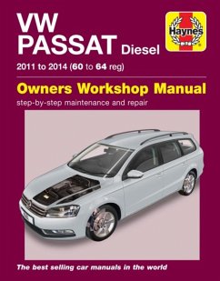 Volkswagen Passat Diesel (11-14) 60 to 64 Haynes Repair Manual - Mead, John