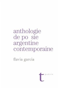 Cover Anthologie de poesie argentine contemporaine (eBook, PDF)