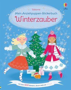 Mein Anziehpuppen-Stickerbuch: Winterzauber - Pratt, Leonie;Clarke, Catriona