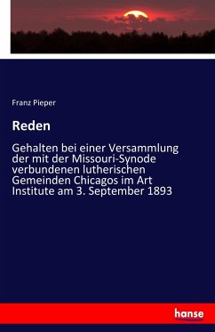 Reden - Pieper, Franz