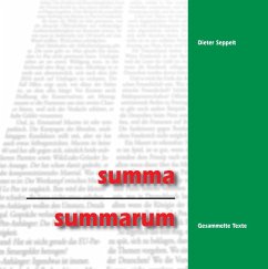 summa summarum - Seppelt, Dieter
