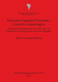 Variación Esqueletal Humana y Contexto Arqueológico - Barboza, María Carolina