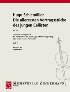 Cover Die allerersten Vortragsstücke des jungen Cellisten