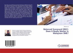 Balanced Scorecard (BSC): Does It Really Matter in Malaysian SME? - Lee, Etienne