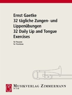 Cover 32 tägliche Zungen- und Lippenübungen, Posaune
