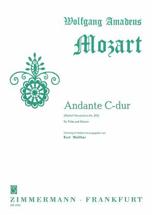 Andante C-Dur mit Kadenz KV 315, Flöte und Klavier Andante C-Dur mit Kadenz KV 315, Flöte und Klavier