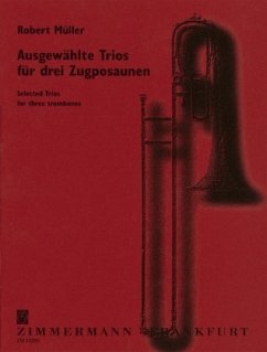 Cover Ausgewählte Trios, 3 Posaunen, Partitur