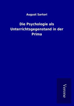 Die Psychologie als Unterrichtsgegenstand in der Prima