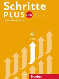 Schritte plus Neu 4 A2.2 Lehrerhandbuch - Kalender, Susanne; Klimaszyk, Petra