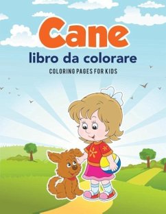 Cane libro da colorare - Kids, Coloring Pages for