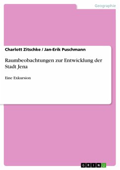 Raumbeobachtungen zur Entwicklung der Stadt Jena (eBook, PDF)