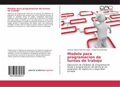 Modelo para programacion de turnos de trabajo - Ramirez Valles, German Alberto;Borda Jiménez, Rafael