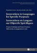 Innovations in Languages for Specific... - Bild 1