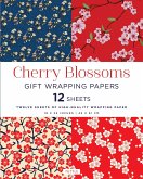 Cherry Blossoms Gift Wrapping Papers - 12 Sheets