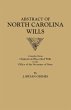 Abstract of North Carolina Wills... - Bild 1
