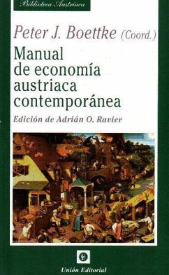 Manual de economía austriaca contemporánea