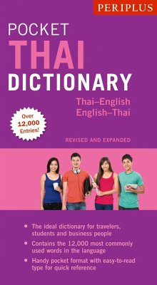 Periplus Pocket Thai Dictionary: Thai-English English Thai - Revised and Expanded (Fully Romanized) - Rattanakhemakorn, Jintana