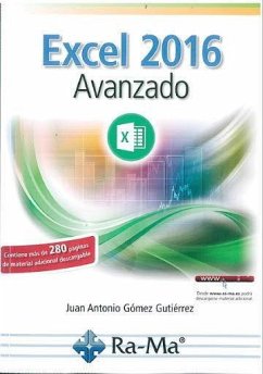 Excel 2016 : avanzado - Gómez Gutiérrez, Juan Antonio