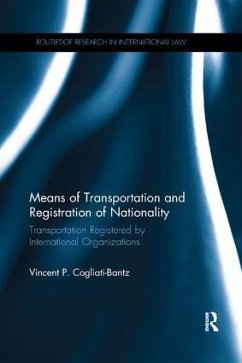 Means of Transportation and Registration of Nationality - P Cogliati-Bantz, Vincent