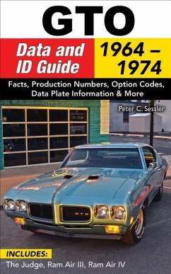 GTO Data & Id Guide: 1964-1972: Includes Judge, RAM Air II, III, and IV - Sessler, Pete