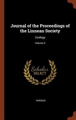 Journal of the Proceedings of the Linnean Society: Zoology; Volume 3