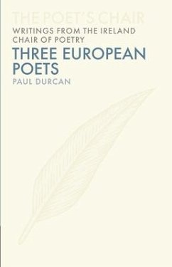 Three European Poets - Durcan, Paul