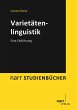 Varietätenlinguistik (eBook, PDF) - Bild 1