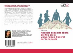 Análisis espacial sobre delitos en la Universidad Central de Venezuela