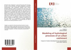 Modeling of hydrological processes of an urban catchment - Li, Yinghao;Rodriguez, Fabrice;Berthier, Emmanuel