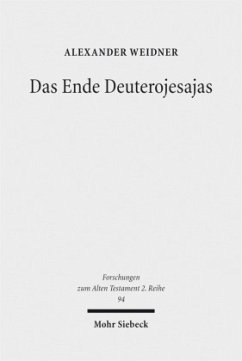 Cover Das Ende Deuterojesajas