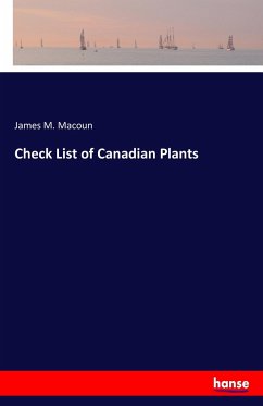 Check List of Canadian Plants - Macoun, James M.