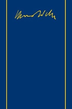 Cover Max Weber-Gesamtausgabe