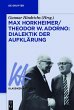 Max Horkheimer/Theodor W. Adorno:... - Bild 1
