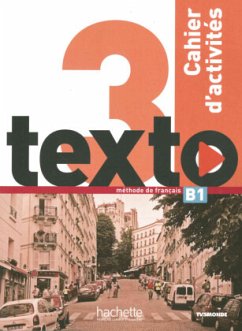 Cover Arbeitsbuch mit 2 Audio-CDs und Lösungsheft / texto 3