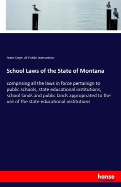 School Laws of the State of Montana