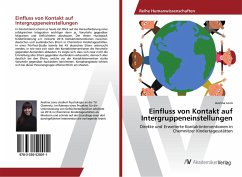 Einfluss von Kontakt auf Intergruppeneinstellungen - Lovis, Avelina