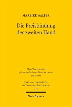 Die Preisbindung der zweiten Hand Die Preisbindung der zweiten Hand