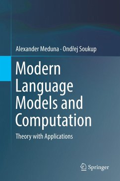 Modern Language Models and Computation - Meduna, Alexander;Soukup, Ondrej