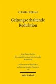 Geltungserhaltende Reduktion