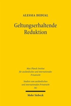 Geltungserhaltende Reduktion - Dedual, Alessia