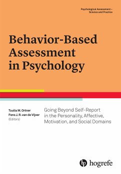 Behavior-Based Assessment in Psychology (eBook, ePUB)