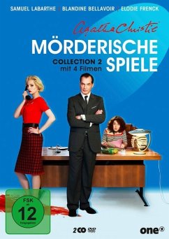 Agatha Christie - Mörderische Spiele. Collection 2 (Folge 5-8) - 2 Disc DVD - Labarthe,Samuel/Bellavoir,Blandine/Frenck,Elodie