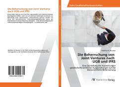Die Beherrschung von Joint Ventures nach UGB und IFRS - Klautzer, Matthias N.
