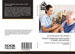Cover Patients satisfaction about quality of health care services