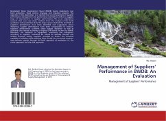 Management of Suppliers¿ Performance in BWDB: An Evaluation