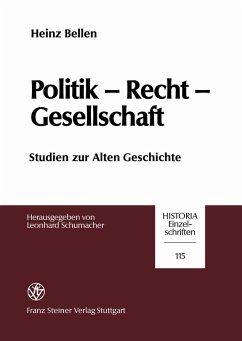 Politik - Recht - Gesellschaft (eBook, PDF) - Bellen, Heinz