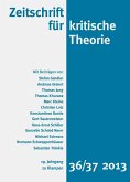 Zeitschrift für kritische Theorie / Zeitschrift für kritische Theorie, Heft 36/37 (eBook, PDF)