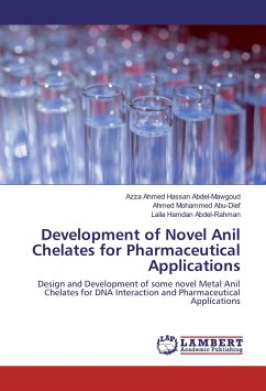Development of Novel Anil Chelates for Pharmaceutical Applications
