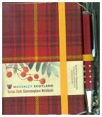 Rowanberry Tartan Mini Notebook with Pen Rowanberry Tartan Mini Notebook with Pen