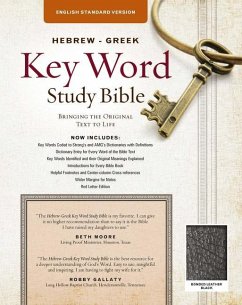 The Hebrew-Greek Key Word Study Bible: ESV Edition, Black Bonded Leather - Baker, Warren Patrick